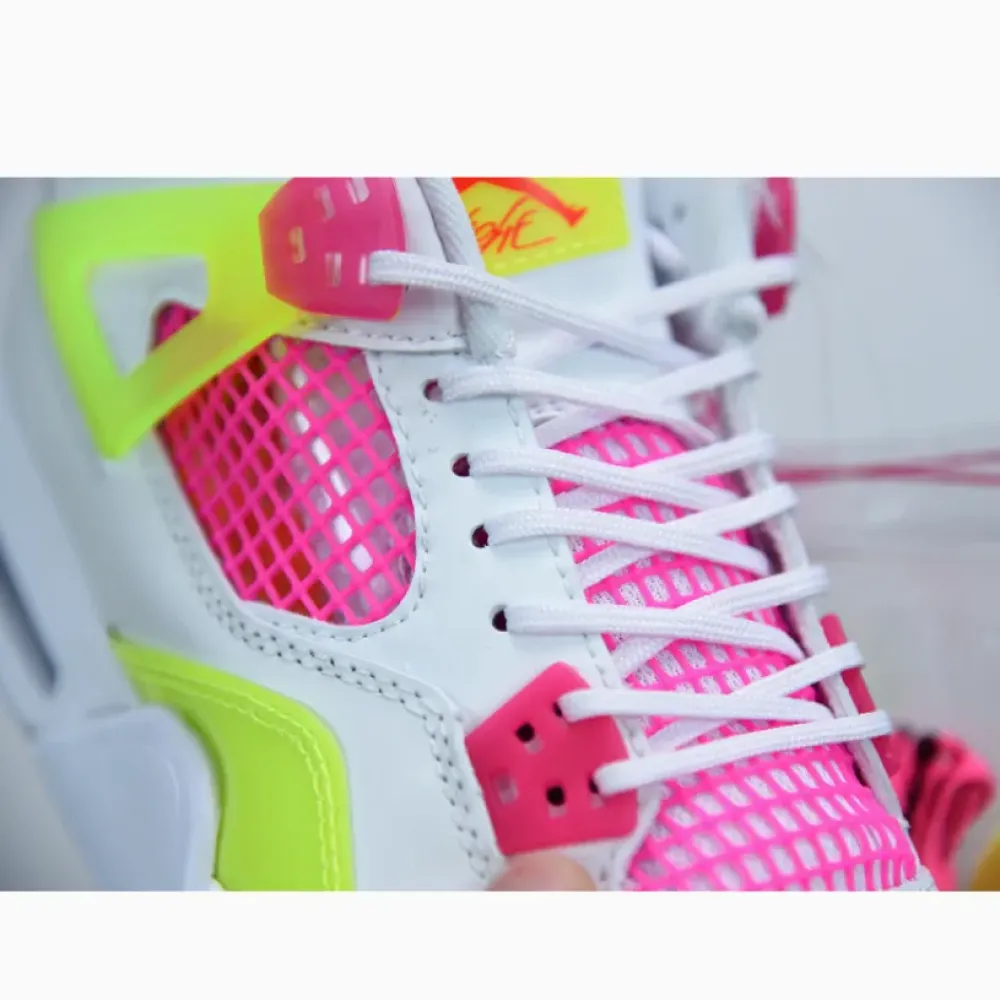 Air Jordan 4 GS Lemon Venom Pink Blast  CV7808-100