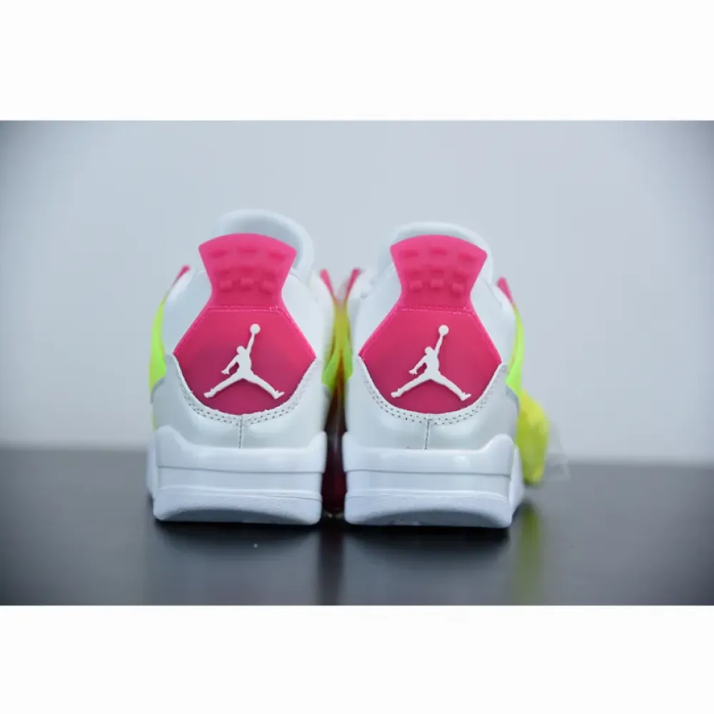 Air Jordan 4 GS Lemon Venom Pink Blast  CV7808-100