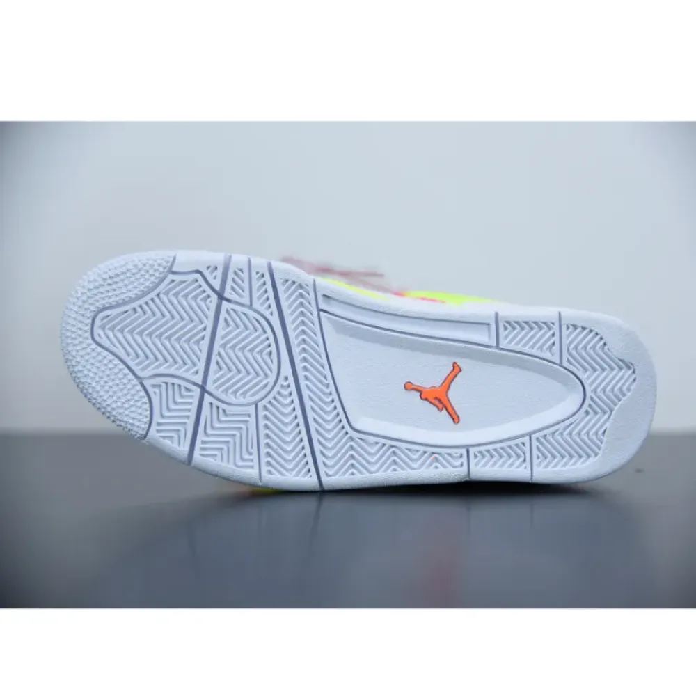 Air Jordan 4 GS Lemon Venom Pink Blast  CV7808-100