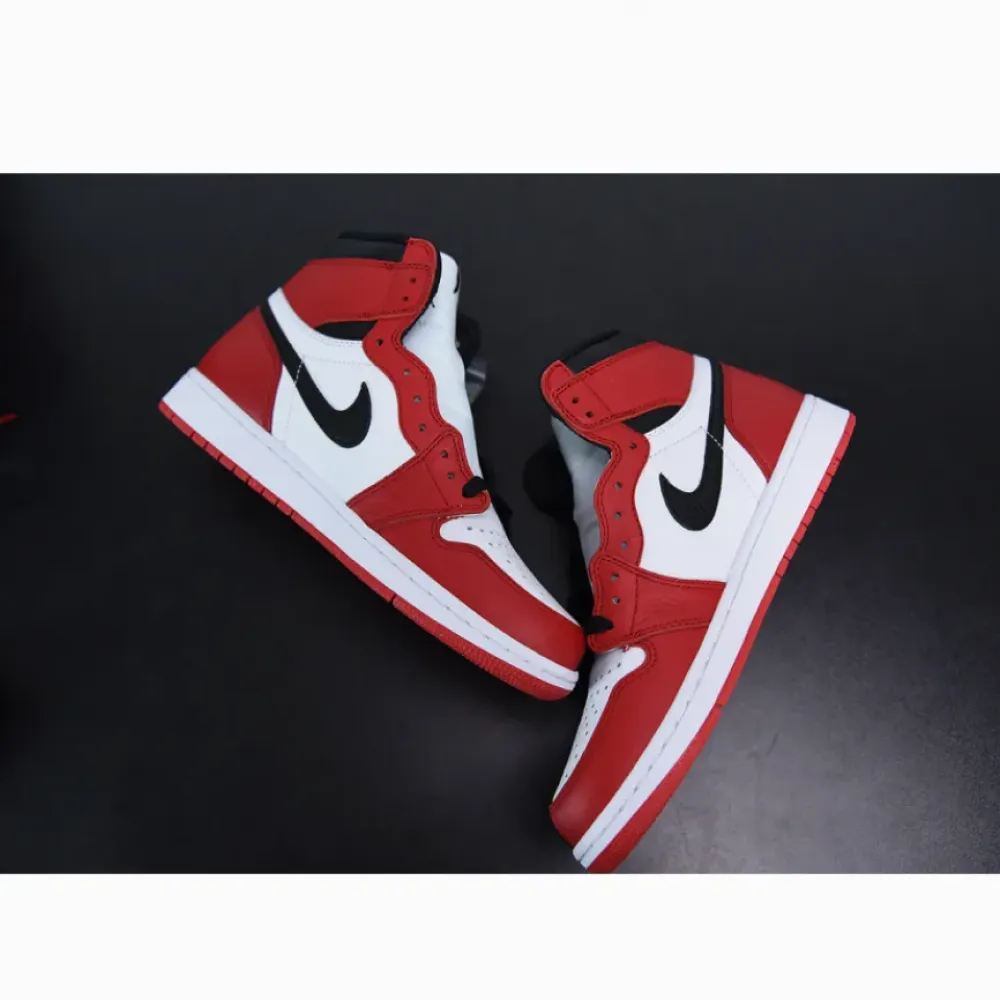 Air Jordan 1 Retro High ‘Homage To Home’ Black/White-University Red 861428-061