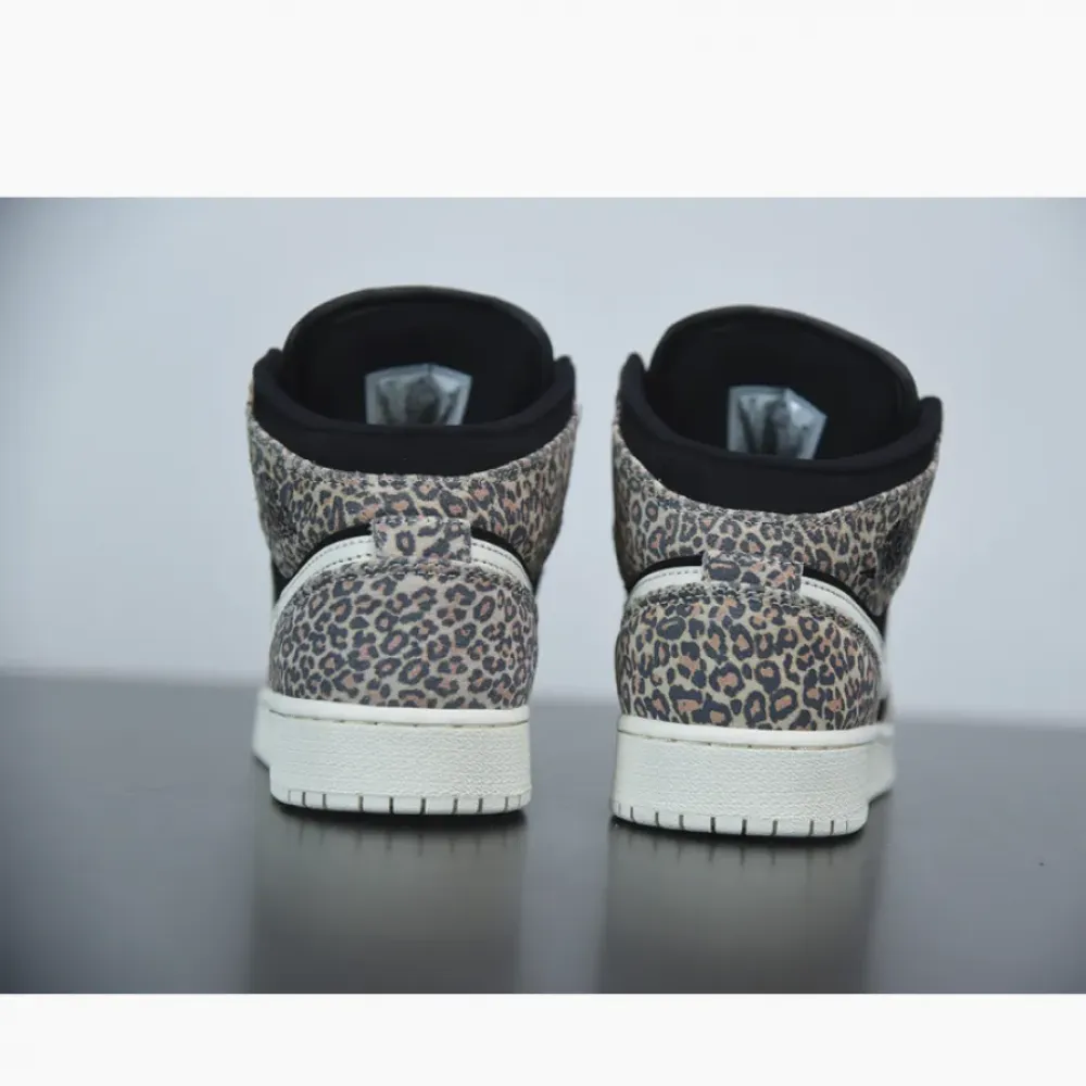 Air Jordan 1 Mid SE GS ‘Leopard’ BQ6931-021