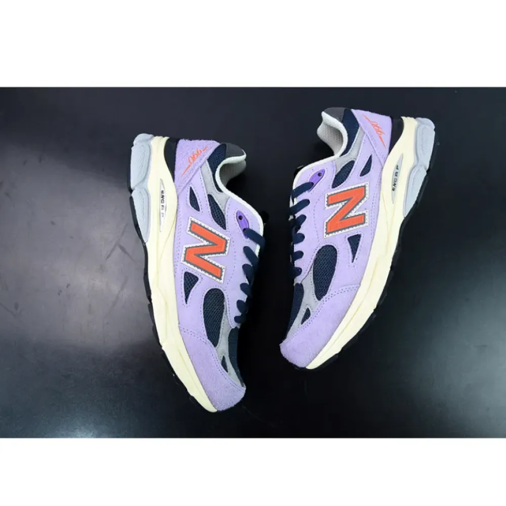 New Balance 990v3 Raw Amethyst/NB Navy  M990TD3