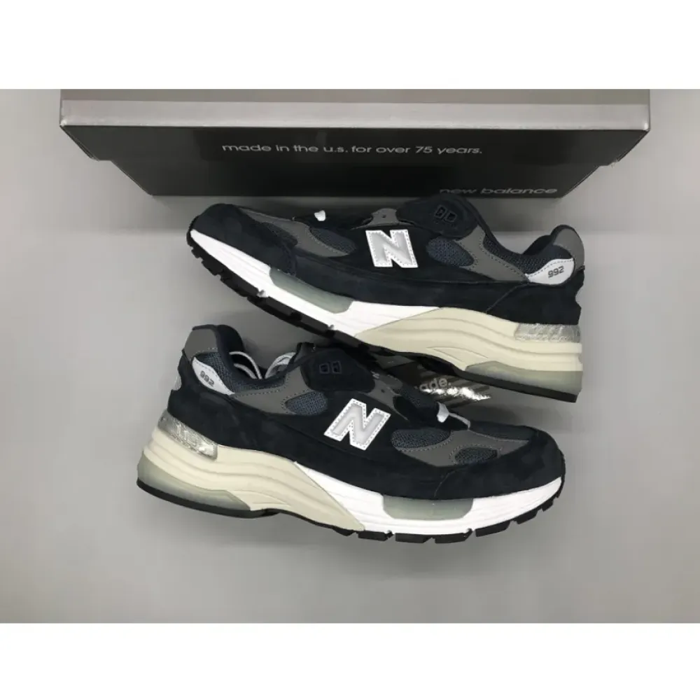 New Balance 992 Navy Grey  M992GG