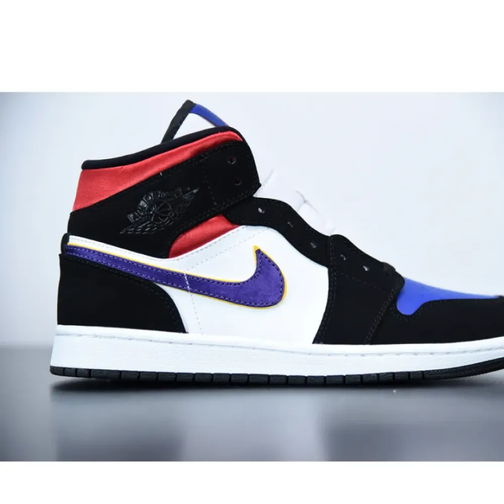 Air Jordan 1 Mid “What The” Field Purple/White-Gym Red 852542-005