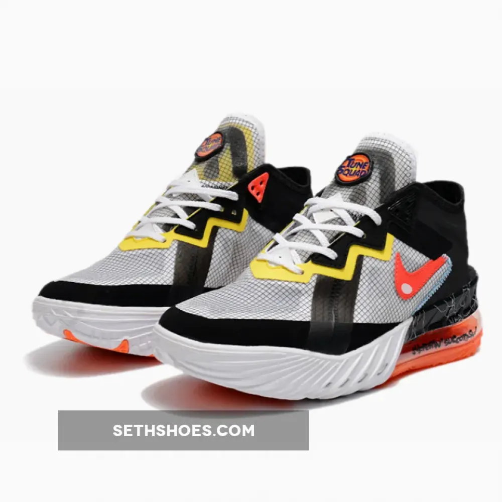 Space Jam x Nike LeBron 18 Low “Sylvester vs Tweety”  CV7562-103