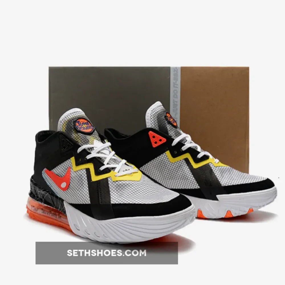 Space Jam x Nike LeBron 18 Low “Sylvester vs Tweety”  CV7562-103