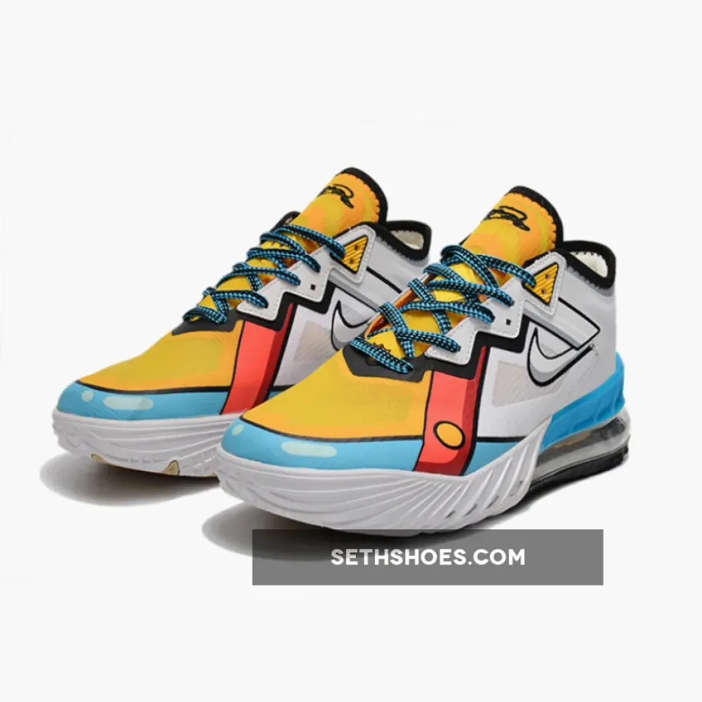 Nike LeBron 18 Low “Stewie Griffin”  CV7562-104