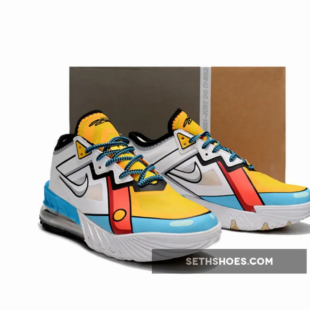 Nike LeBron 18 Low “Stewie Griffin”  CV7562-104