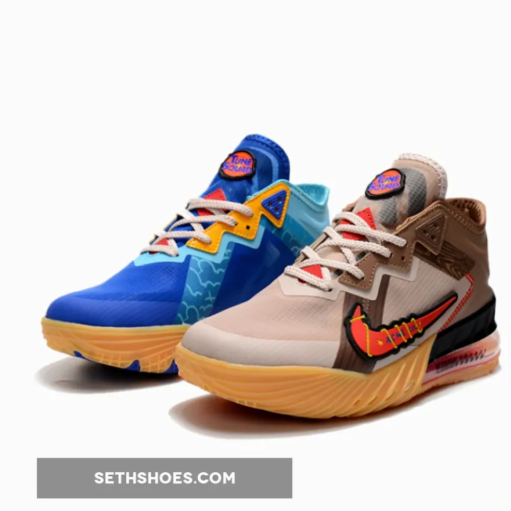 Space Jam x Nike LeBron 18 Low “Wile E. vs Roadrunner”  CV7562-401