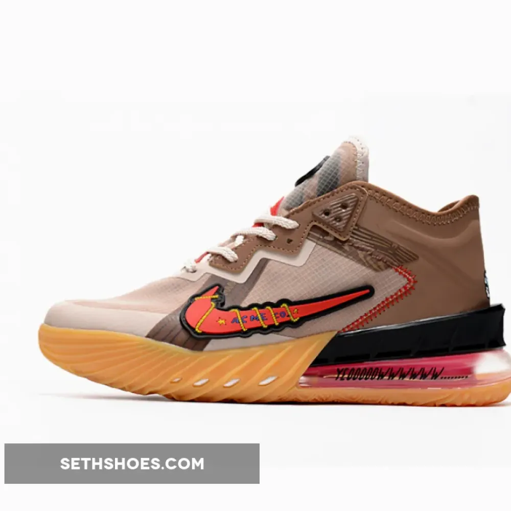 Space Jam x Nike LeBron 18 Low “Wile E. vs Roadrunner”  CV7562-401
