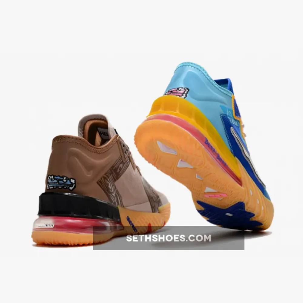 Space Jam x Nike LeBron 18 Low “Wile E. vs Roadrunner”  CV7562-401
