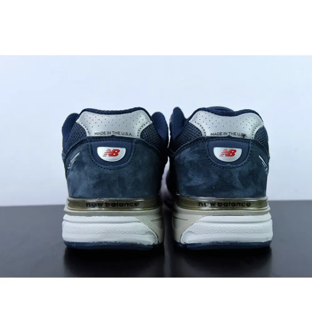 Kith x New Balance 990v4 Navy  M990NV4