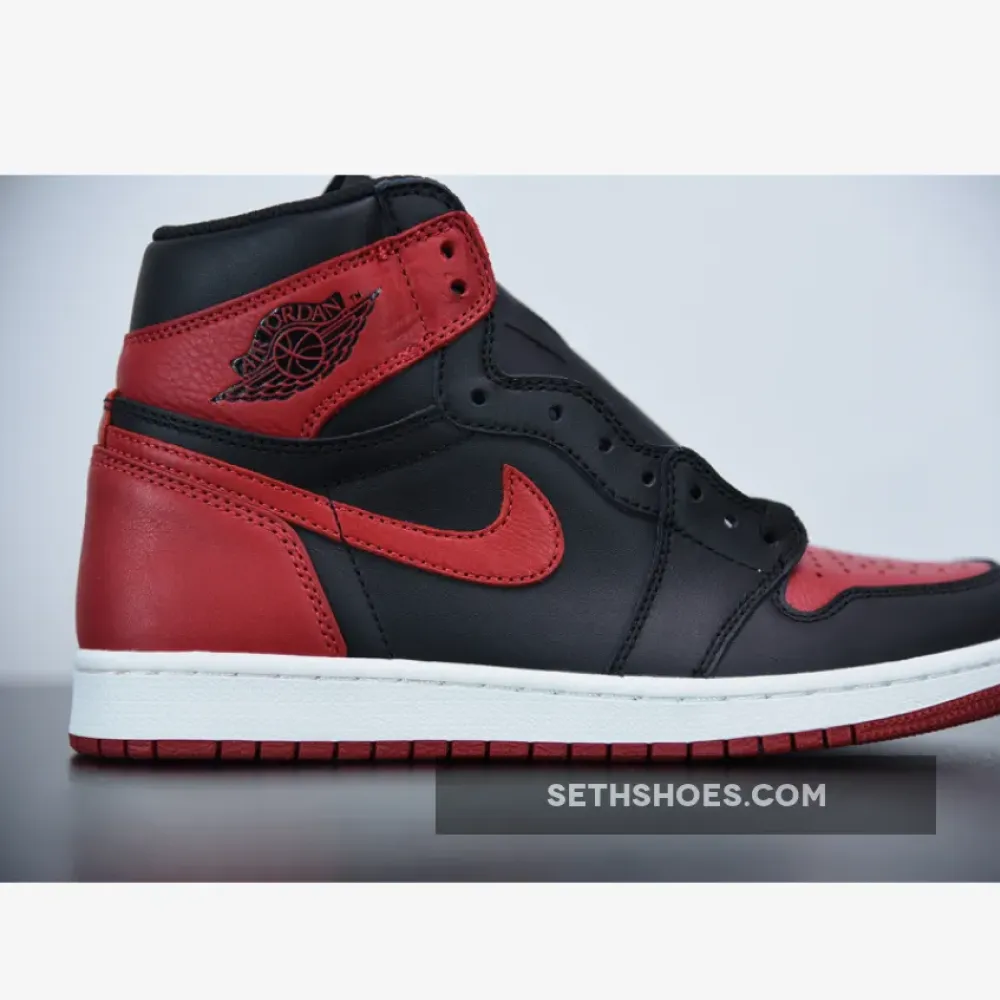 Air Jordan 1 Retro “Banned” Black/Varsity Red-White 555088-001
