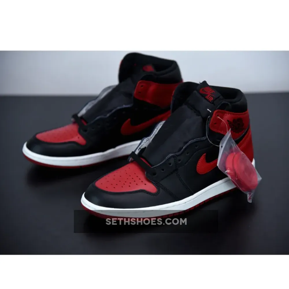 Air Jordan 1 Retro “Banned” Black/Varsity Red-White 555088-001