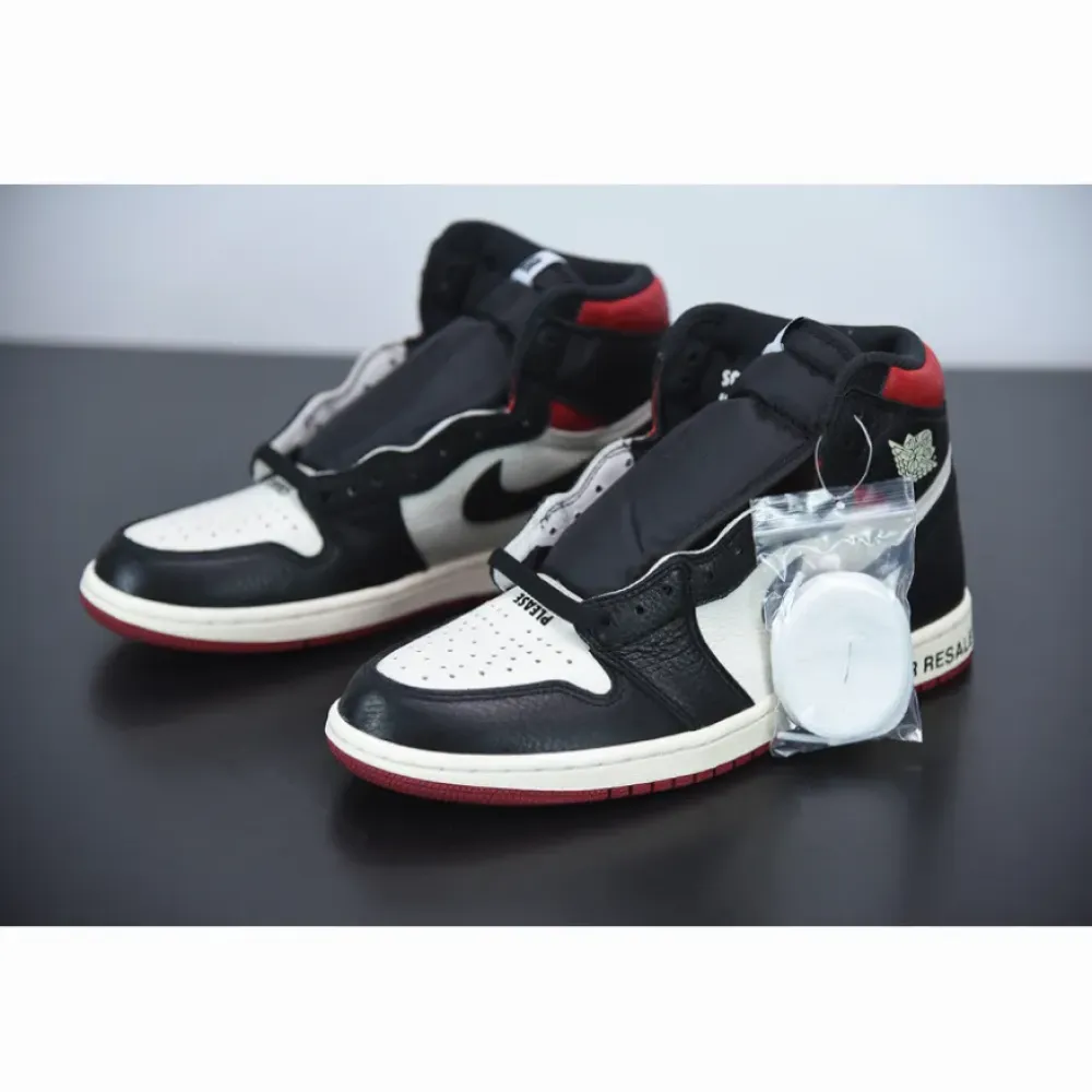 Air Jordan 1 Retro High “Not for Resale” Varsity Red  861428-106