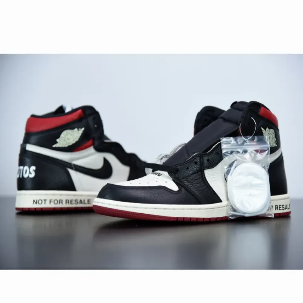 Air Jordan 1 Retro High “Not for Resale” Varsity Red  861428-106