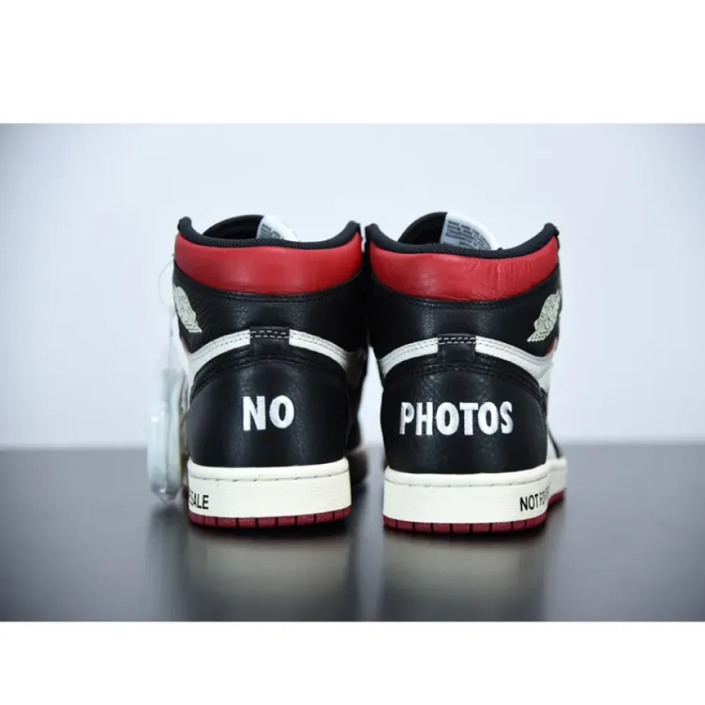 Air Jordan 1 Retro High “Not for Resale” Varsity Red  861428-106