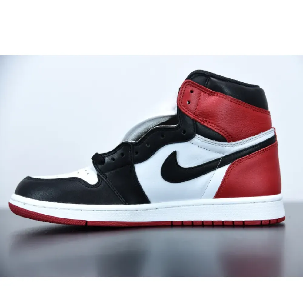 Air Jordan 1 Retro High OG “Black Toe” White/Black-Gym Red 555088-125