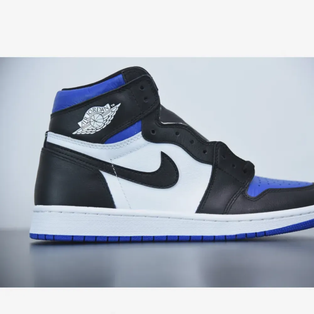 Air Jordan 1 Retro High OG Black/White-Game Royal-Black 555088-041
