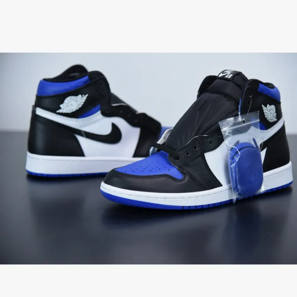 Air Jordan 1 Retro High OG Black/White-Game Royal-Black 555088-041