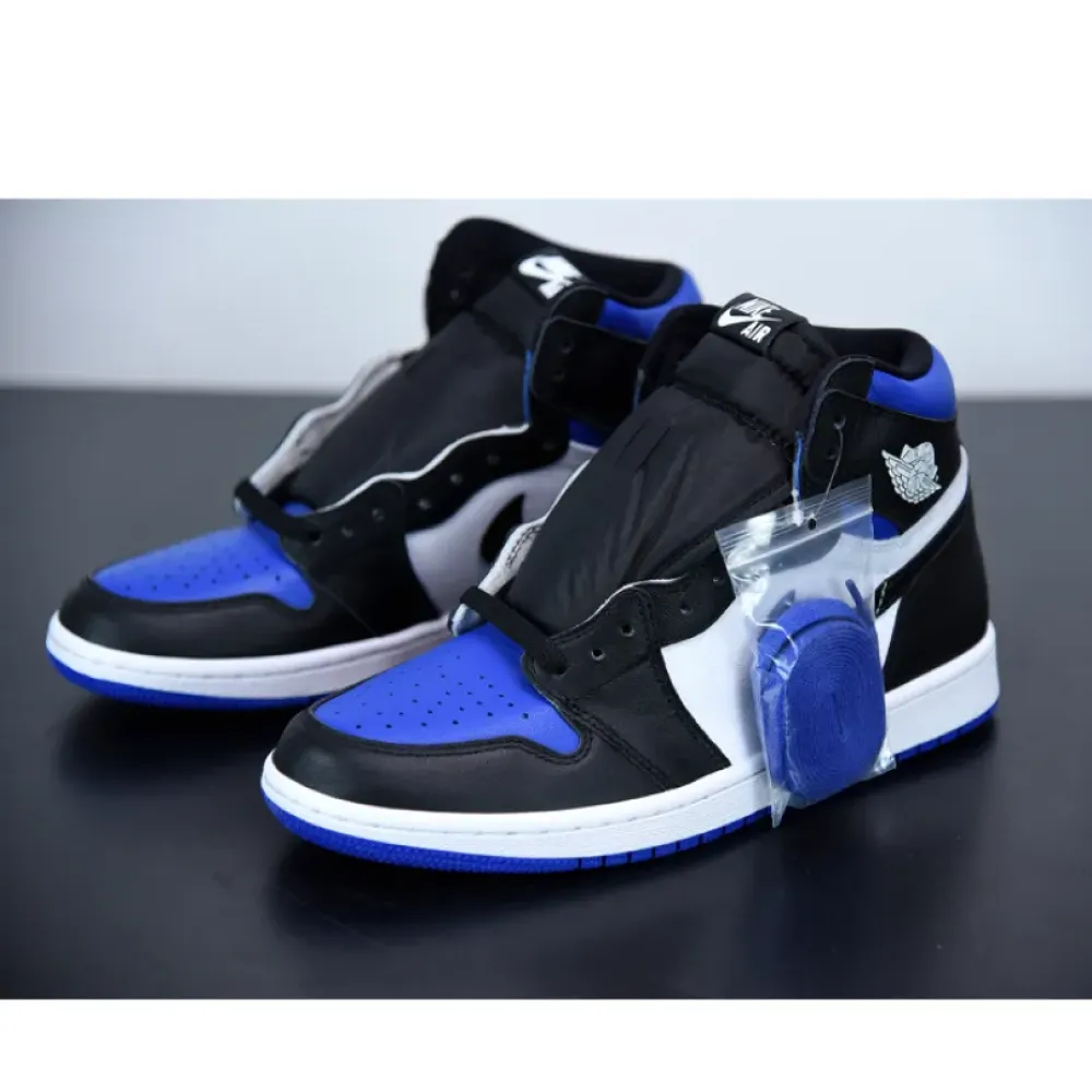 Air Jordan 1 Retro High OG Black/White-Game Royal-Black 555088-041