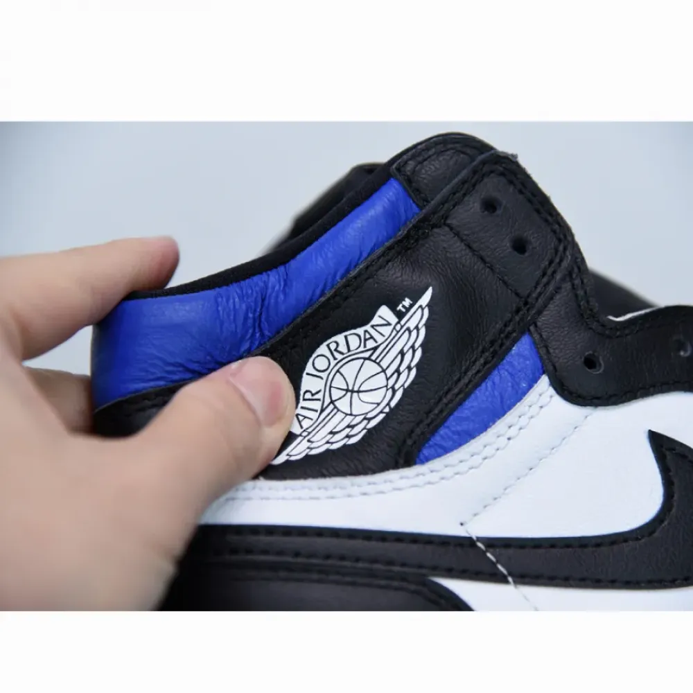 Air Jordan 1 Retro High OG Black/White-Game Royal-Black 555088-041