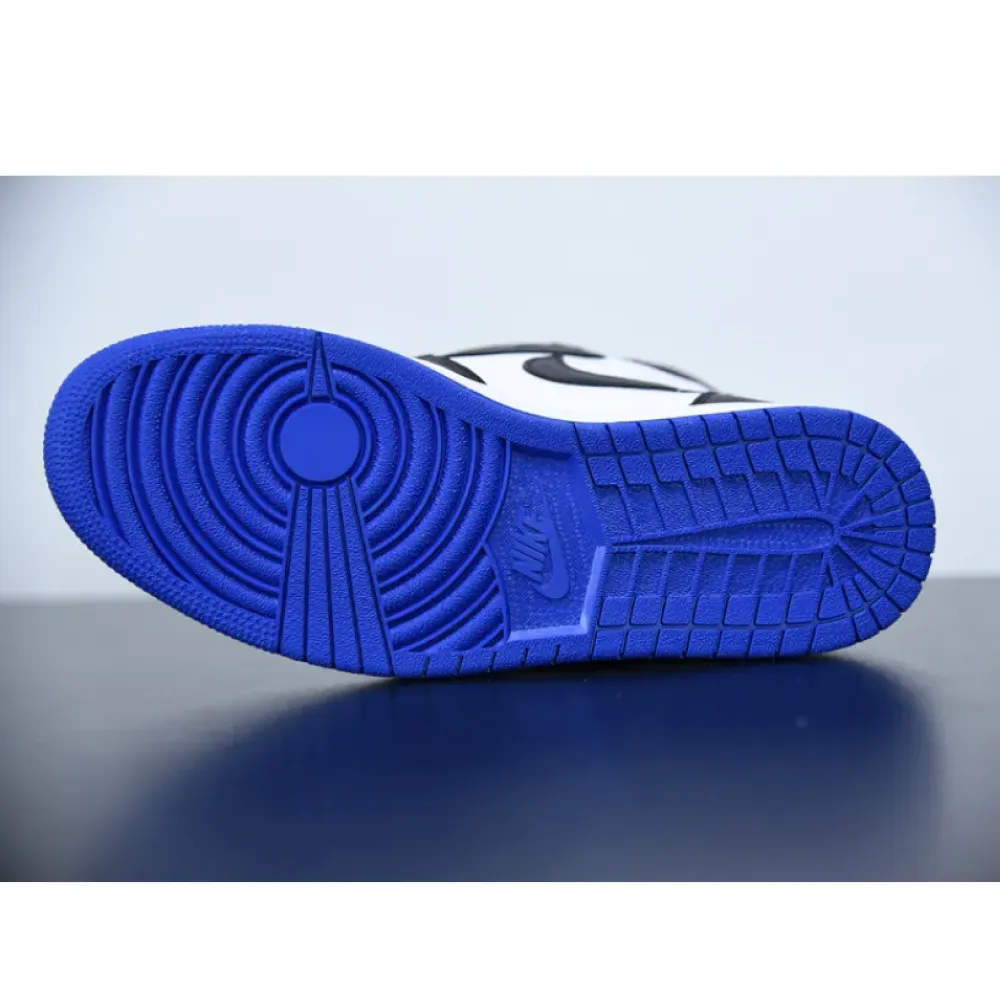 Air Jordan 1 Retro High OG Black/White-Game Royal-Black 555088-041