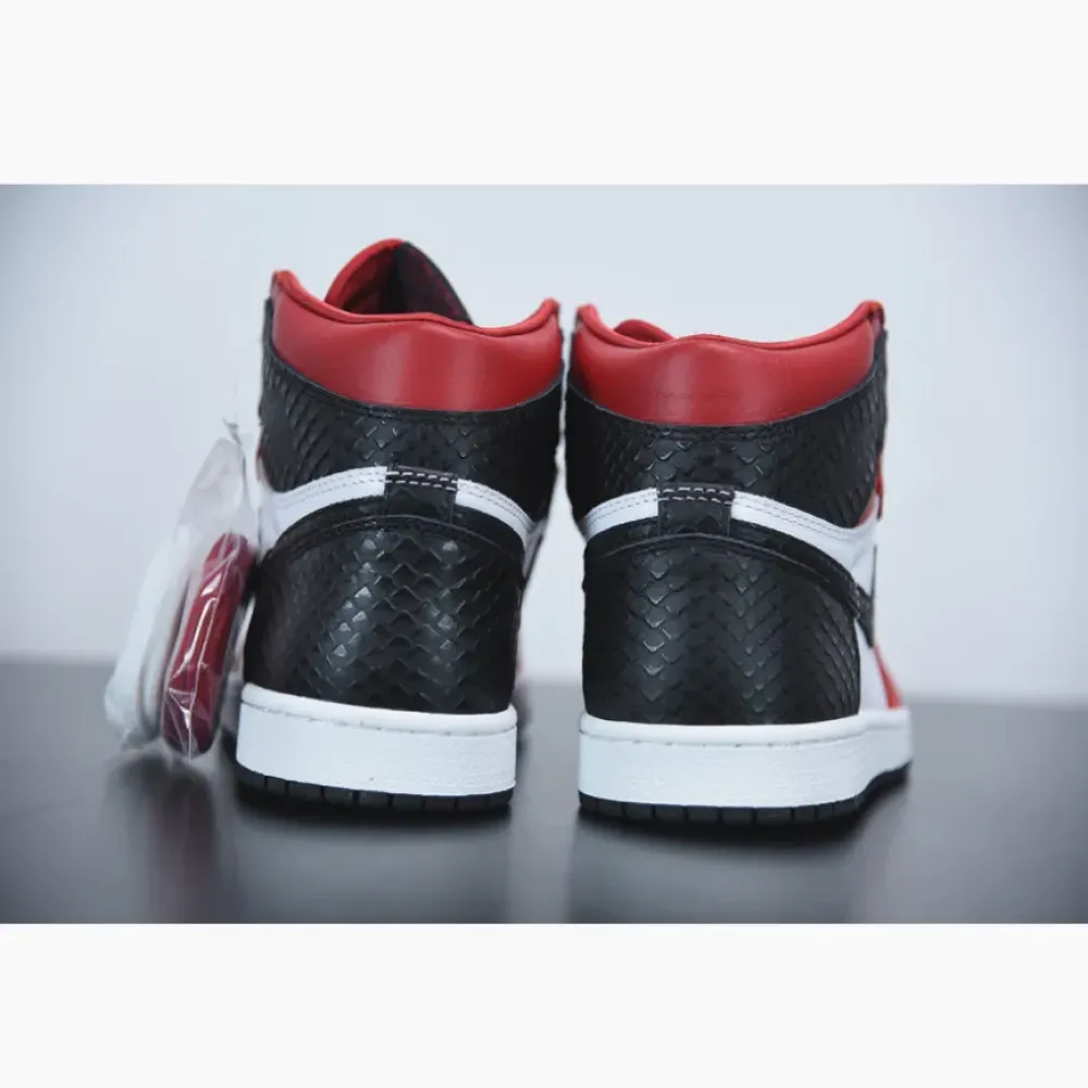 Air Jordan 1 High OG “Satin Snake” Gym Red/White-Black CD0461-601