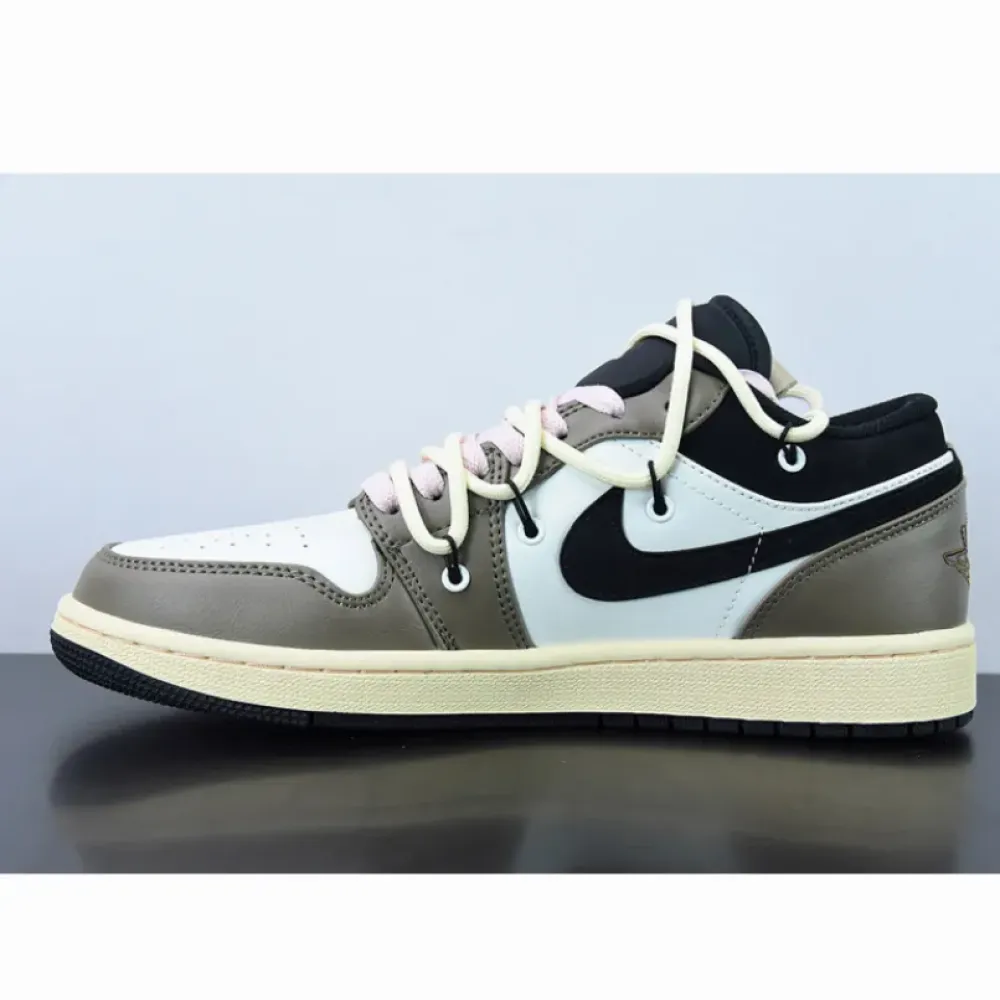 Air Jordan 1 Low Brown Mocha White
