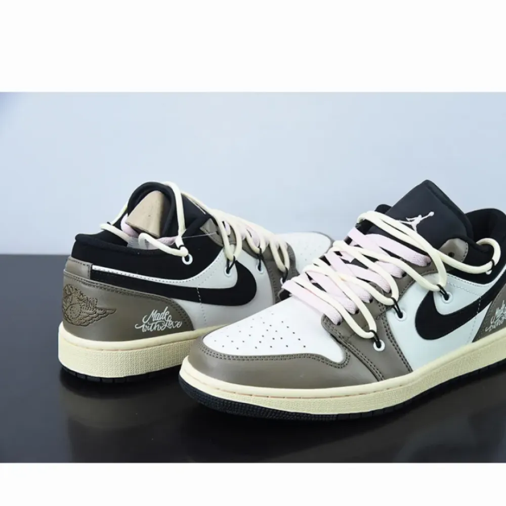 Air Jordan 1 Low Brown Mocha White