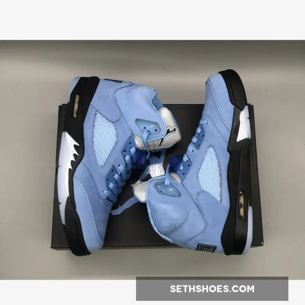 Air Jordan 5 ‘UNC’ University Blue/Black-White  DV1310-401