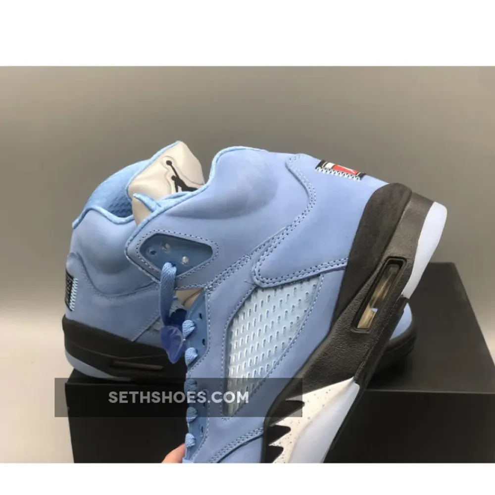 Air Jordan 5 ‘UNC’ University Blue/Black-White  DV1310-401