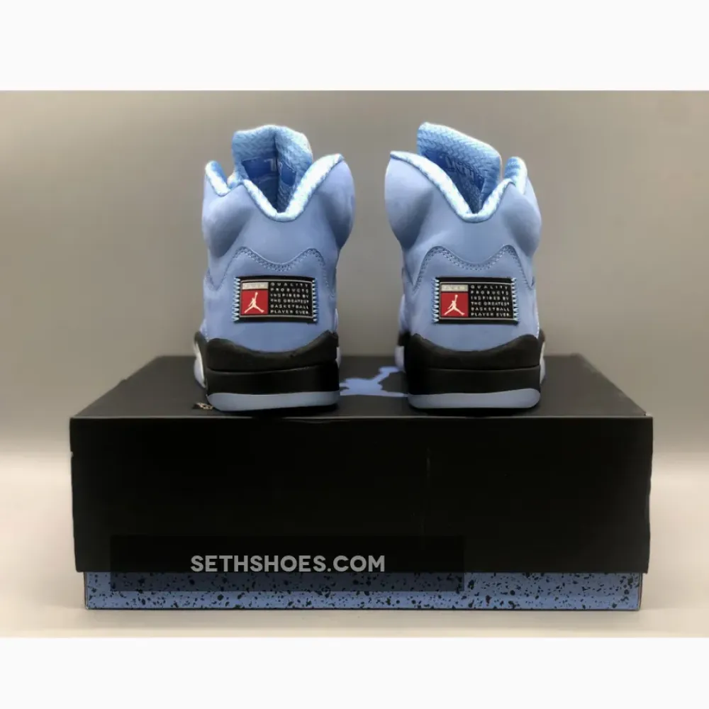 Air Jordan 5 ‘UNC’ University Blue/Black-White  DV1310-401