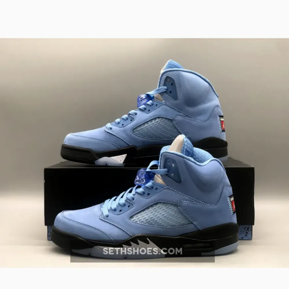 Air Jordan 5 ‘UNC’ University Blue/Black-White  DV1310-401