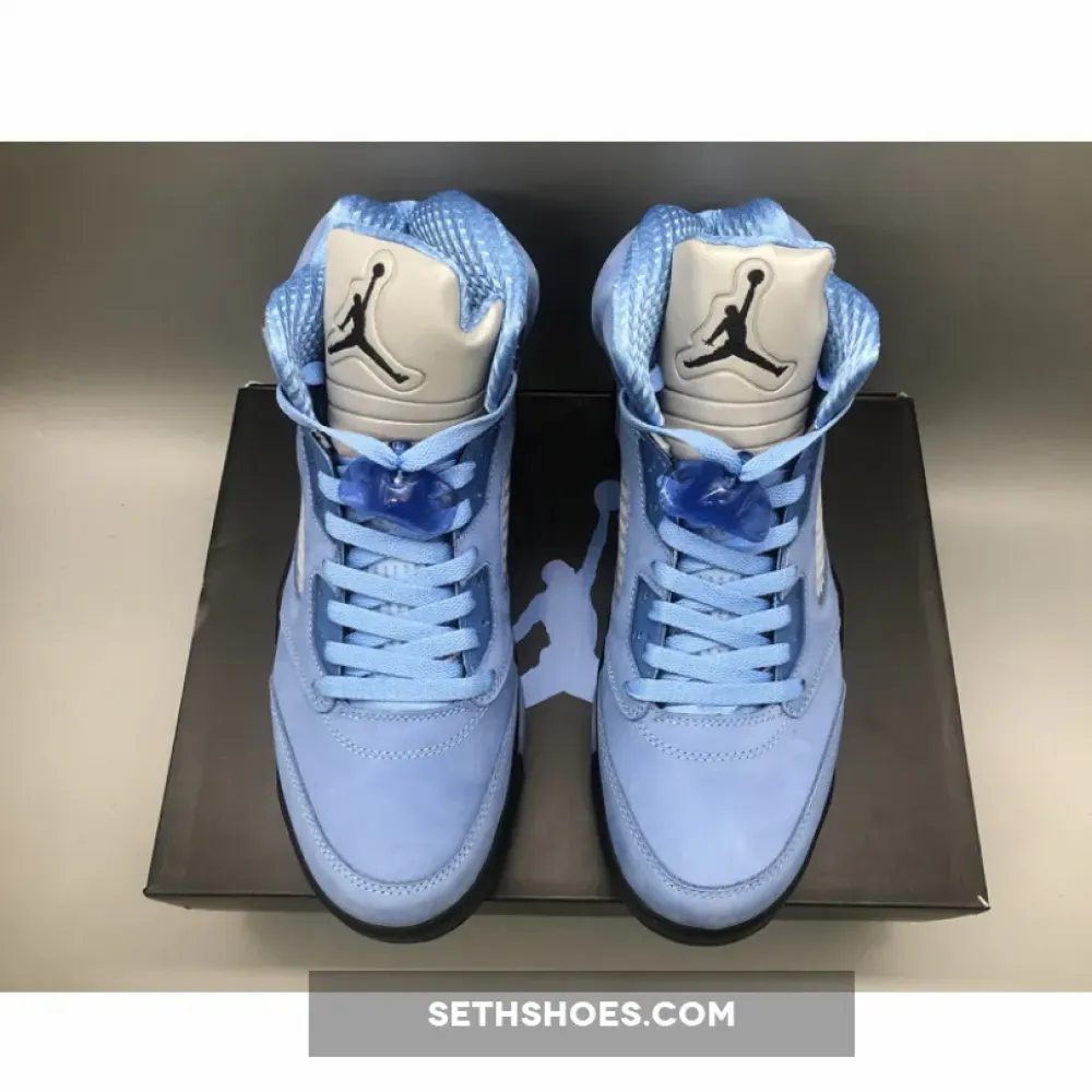 Air Jordan 5 ‘UNC’ University Blue/Black-White  DV1310-401