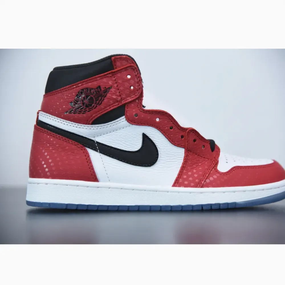 Air Jordan 1 High OG “Origin Story” Red/White-Photo Blue-Black 555088-602