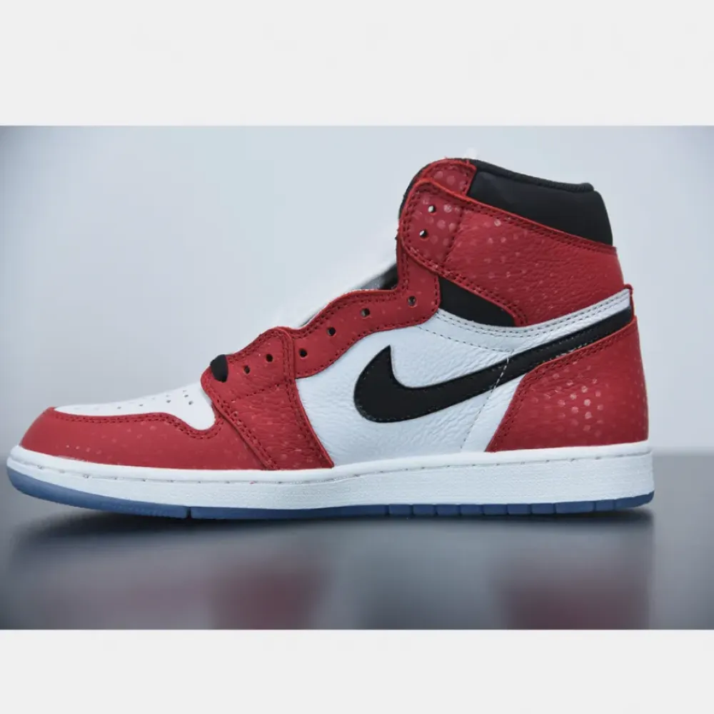 Air Jordan 1 High OG “Origin Story” Red/White-Photo Blue-Black 555088-602