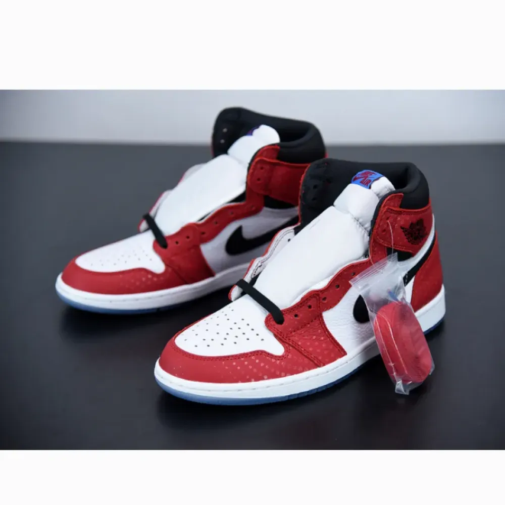 Air Jordan 1 High OG “Origin Story” Red/White-Photo Blue-Black 555088-602