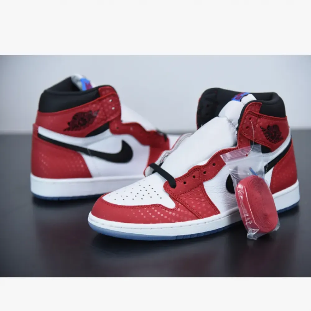 Air Jordan 1 High OG “Origin Story” Red/White-Photo Blue-Black 555088-602