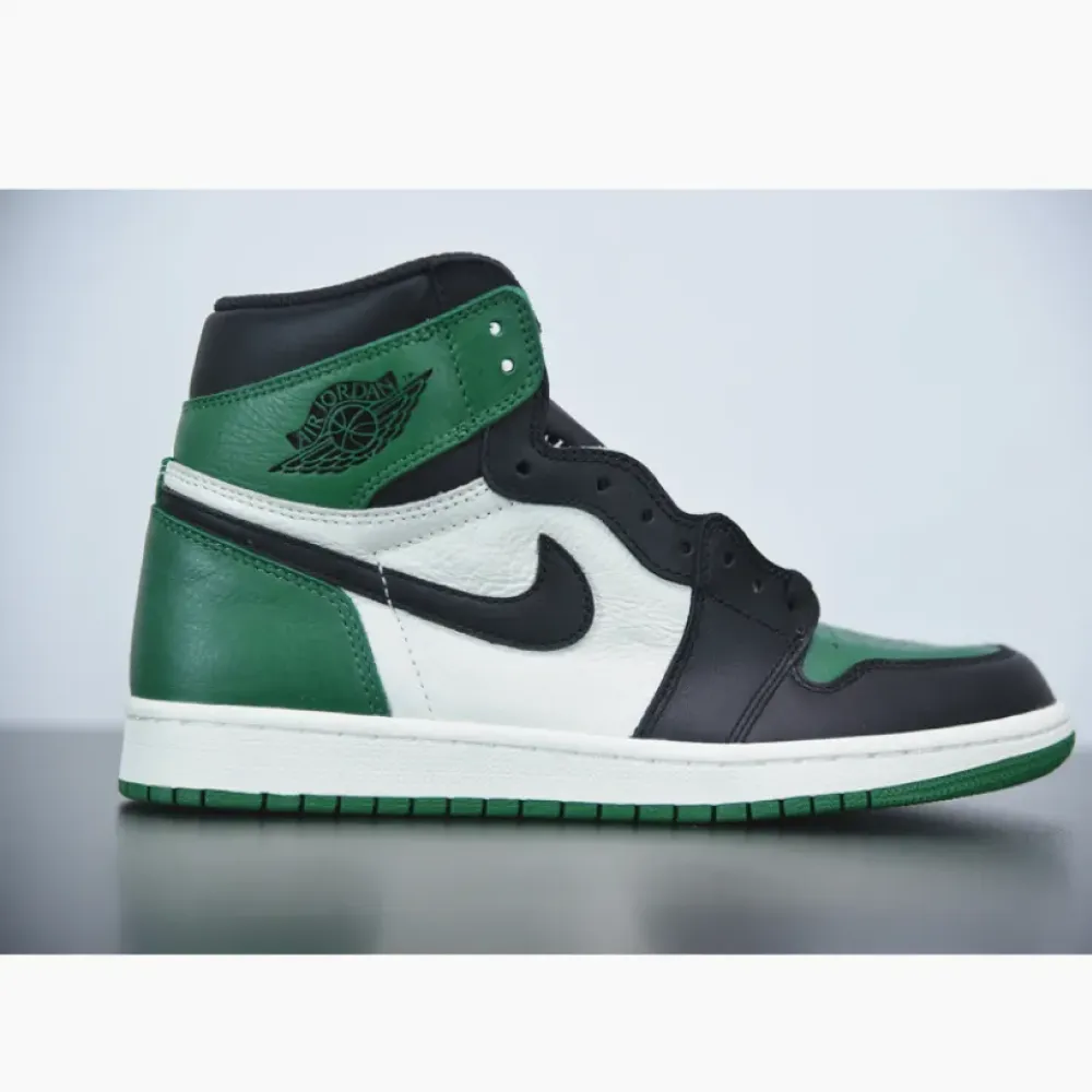 Air Jordan 1 Retro High OG Pine Green/Sail-Black 555088-302