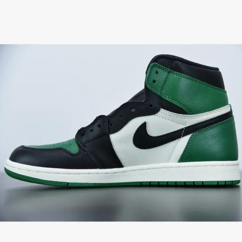 Air Jordan 1 Retro High OG Pine Green/Sail-Black 555088-302