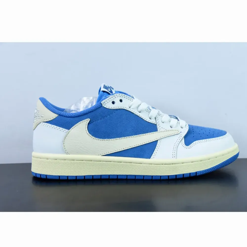 Travis Scott x Fragment x Nike Air Jordan 1 Low “UNC Blue”