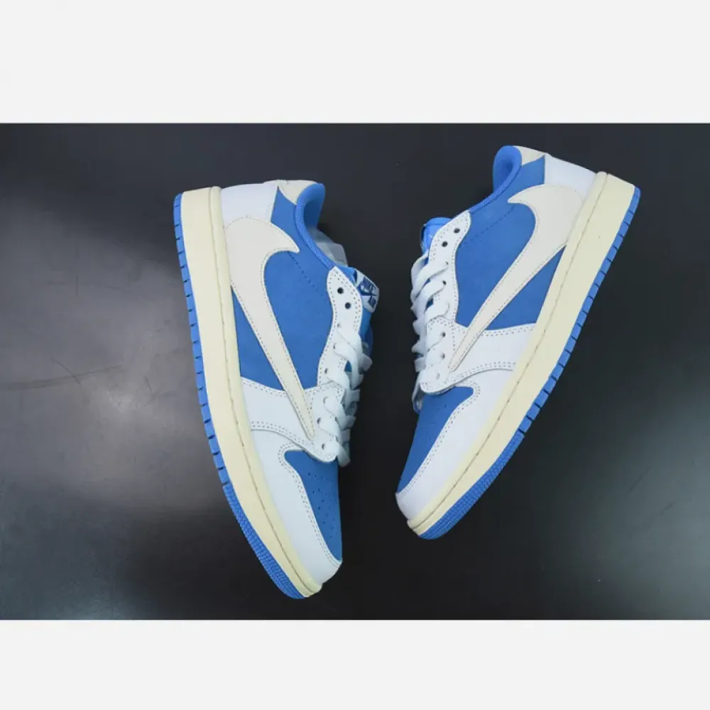 Travis Scott x Fragment x Nike Air Jordan 1 Low “UNC Blue”