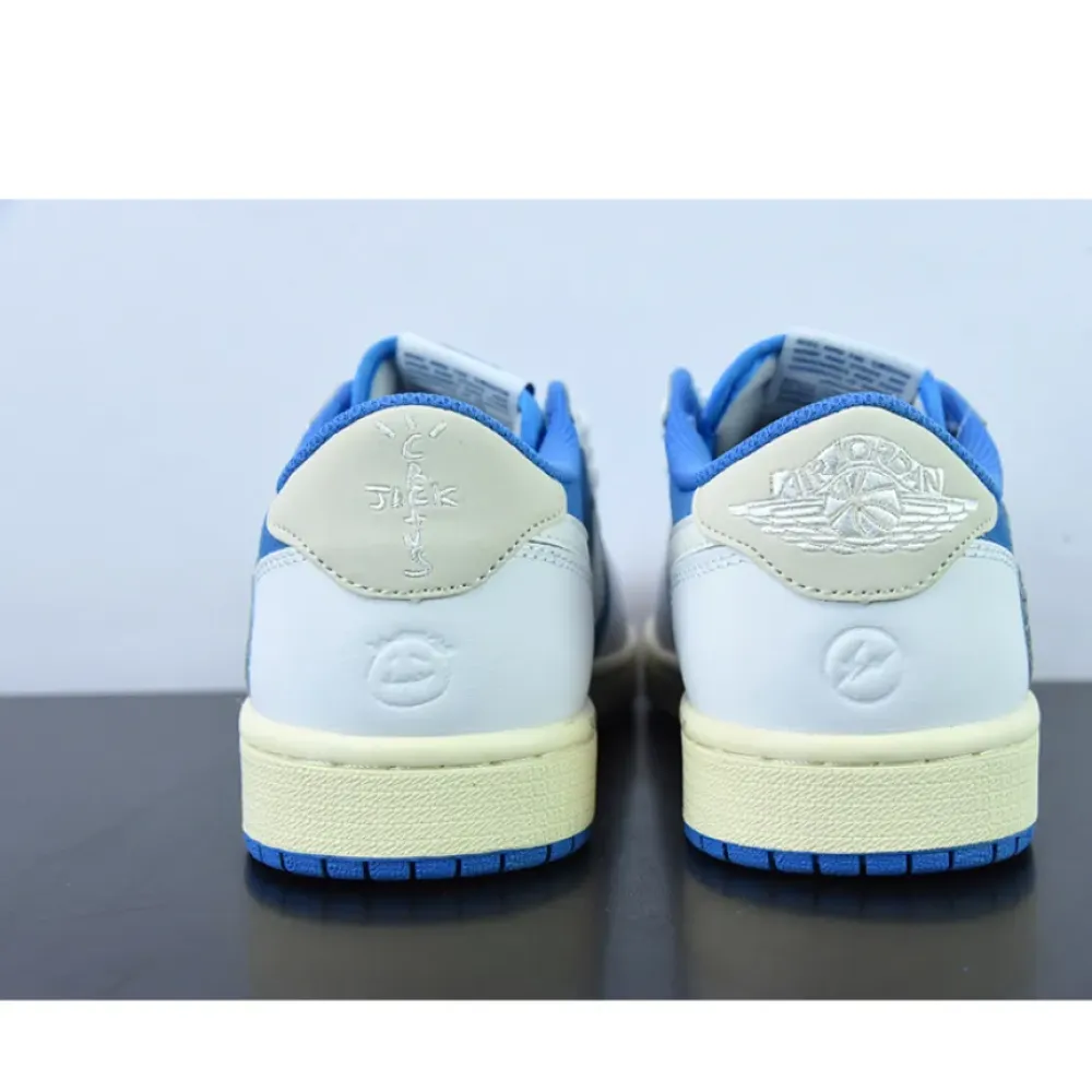 Travis Scott x Fragment x Nike Air Jordan 1 Low “UNC Blue”
