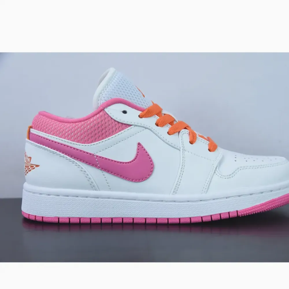 Air Jordan 1 Low GS White Pinksicle  DR9498-168