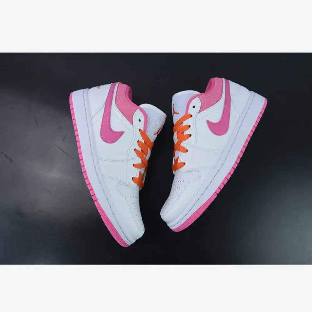Air Jordan 1 Low GS White Pinksicle  DR9498-168