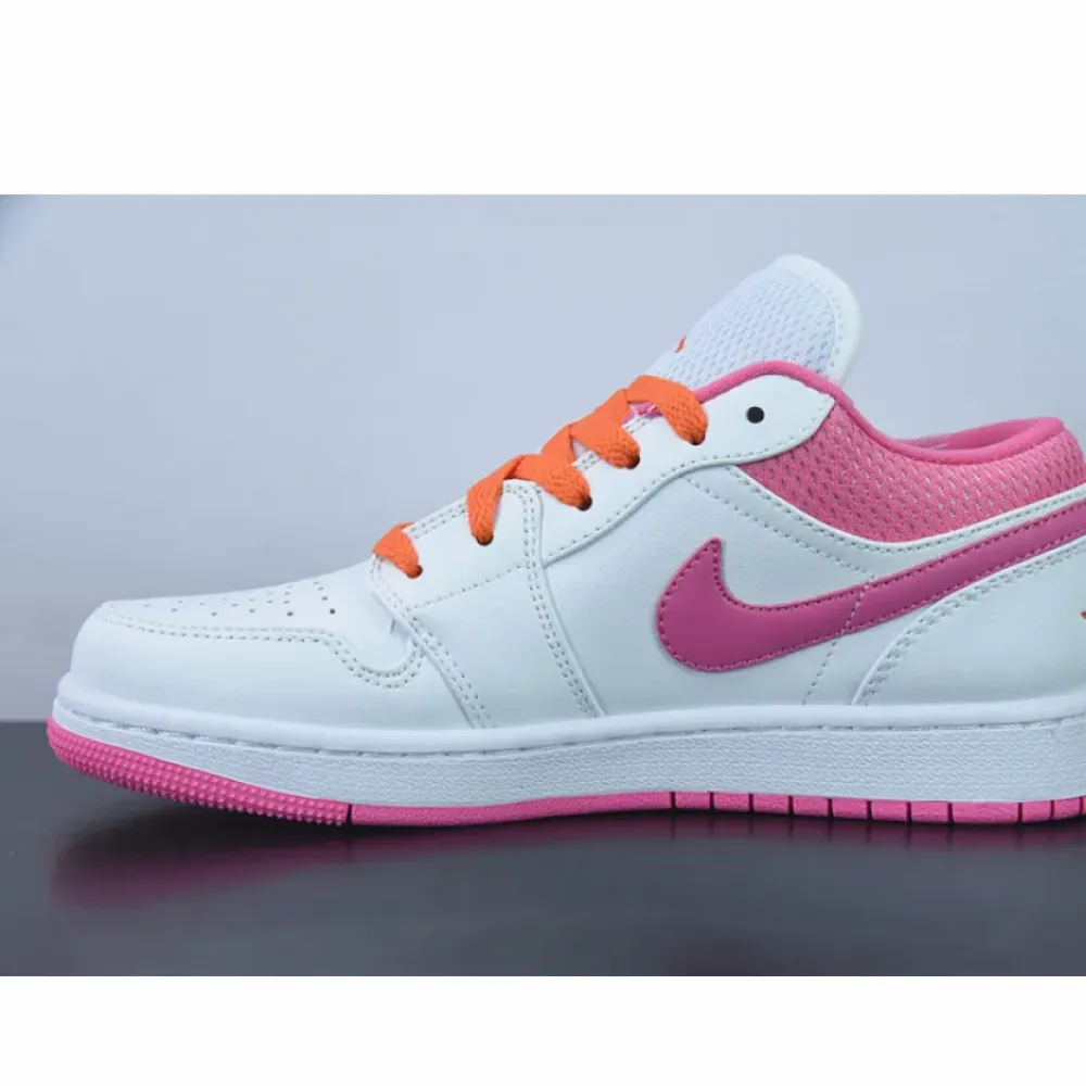 Air Jordan 1 Low GS White Pinksicle  DR9498-168
