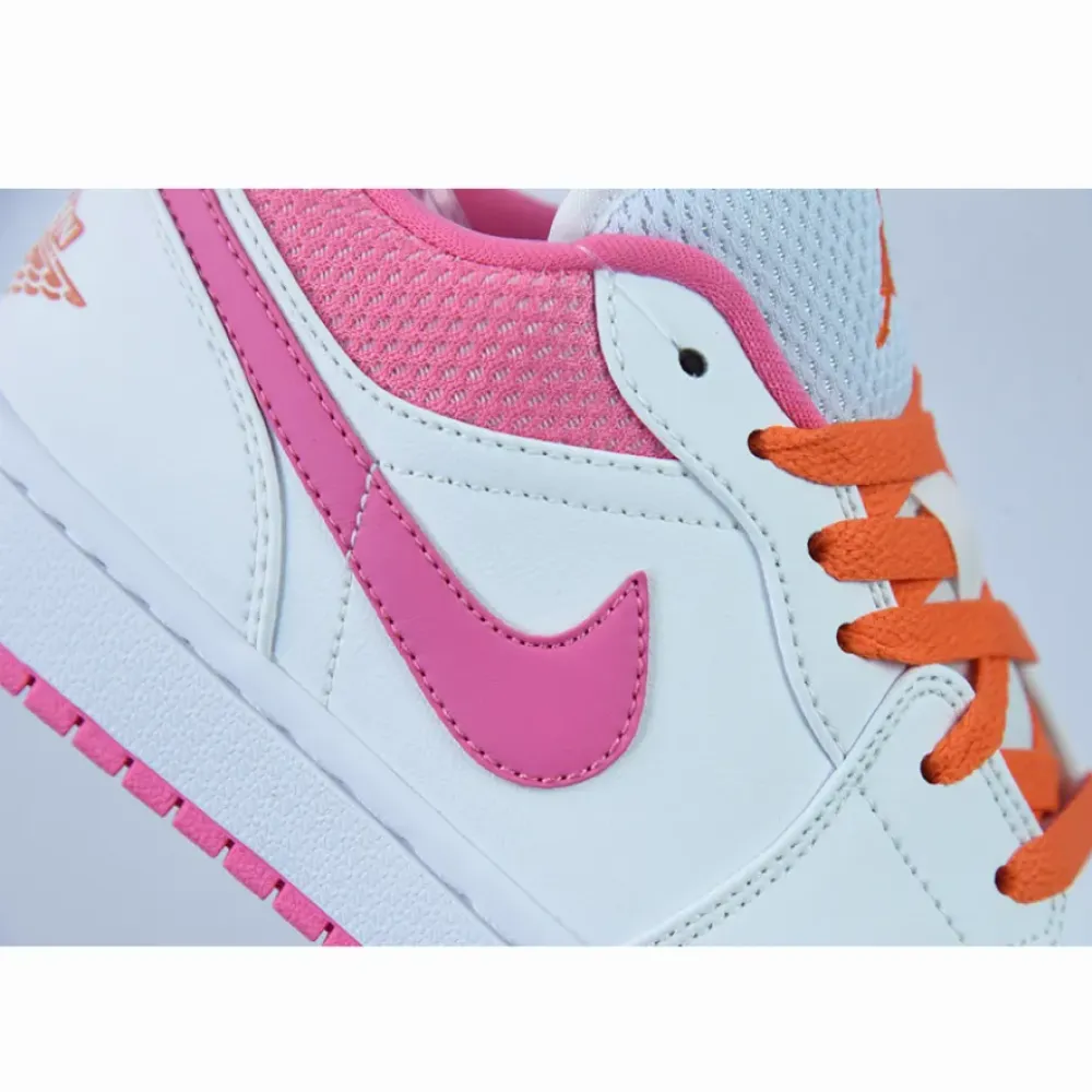 Air Jordan 1 Low GS White Pinksicle  DR9498-168