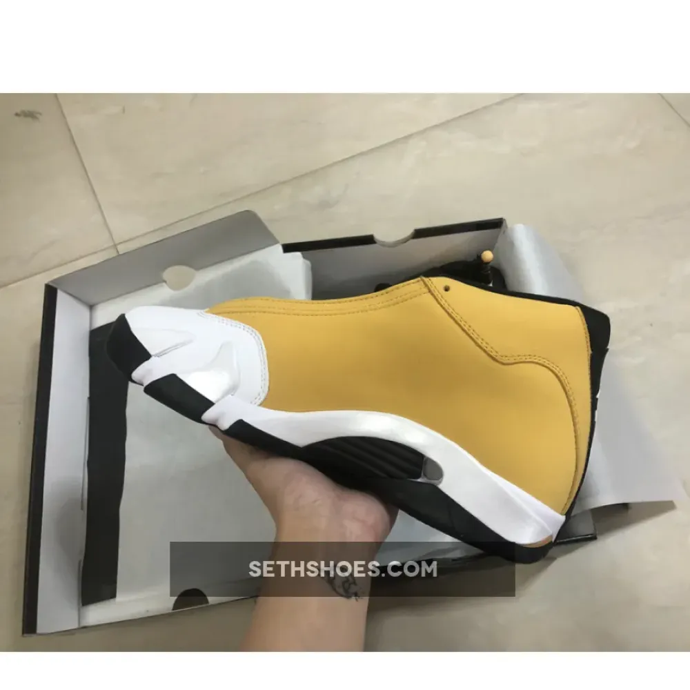Air Jordan 14 “Ginger” Light Ginger/Black/White  487471-701
