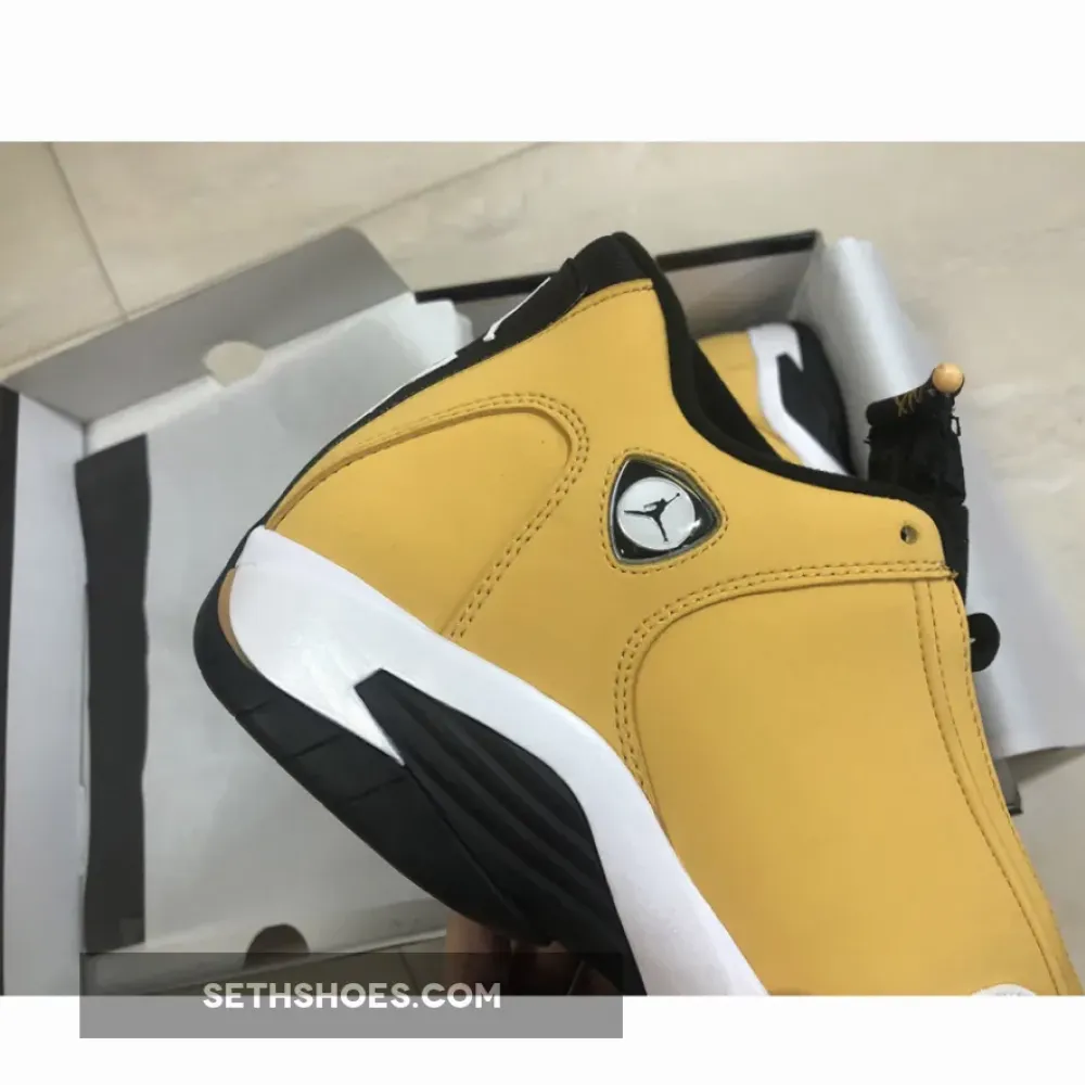 Air Jordan 14 “Ginger” Light Ginger/Black/White  487471-701